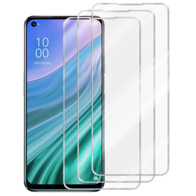 Cadorabo Oppo A54 5G 3x Skärmskydd Skyddsglas