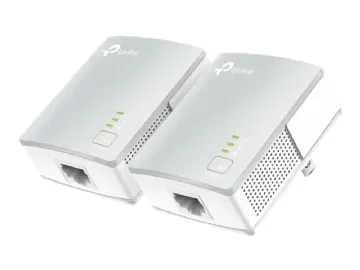 Tp-Link TL-PA4010 KIT AV600, Nätverks adapter, 600 Mbps, Silver