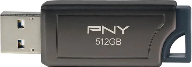 PNY PRO Elite V2 USB 3.2-minne 512 GB