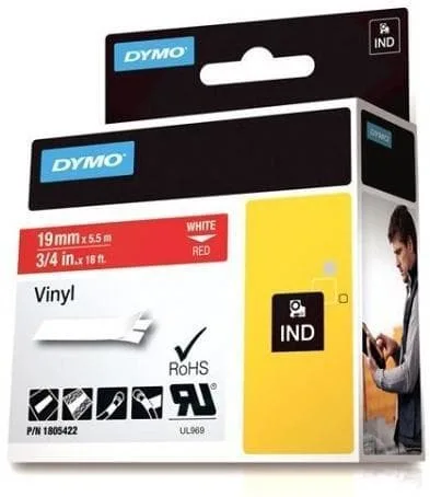 DYMO Rhino Coloured Vinyl
