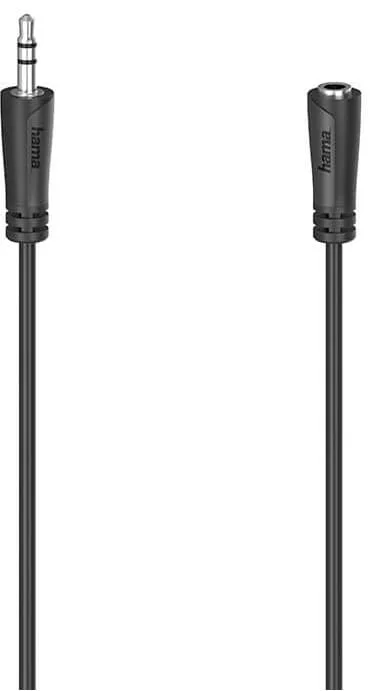 Hama 3.5 mm AUX-ljudförlängningskabel (5 m)