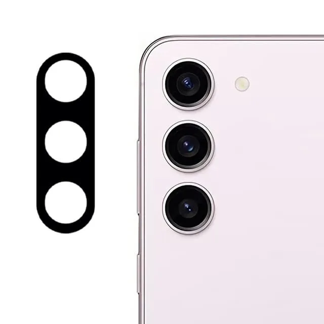 Skalo Samsung S24+ 3D Linsskydd/Kameraskydd Härdat Glas