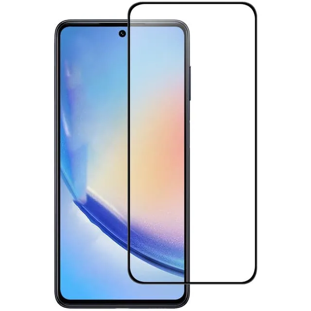 SKALO Samsung S24+ Heltäckande Skärmskydd Härdat Glas