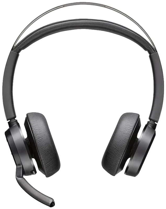 POLY Voyager Focus 2 UC trådlöst headset med mikrofon