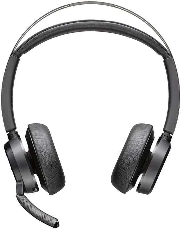 POLY Voyager Focus 2 UC trådlöst headset med mikrofon