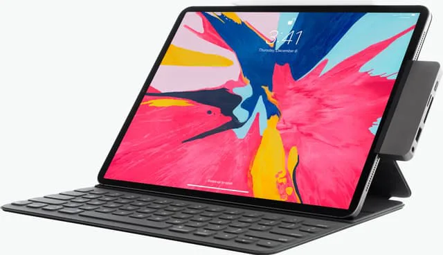 Hyperdrive 6-i-1-hubb för iPad Pro (grå)
