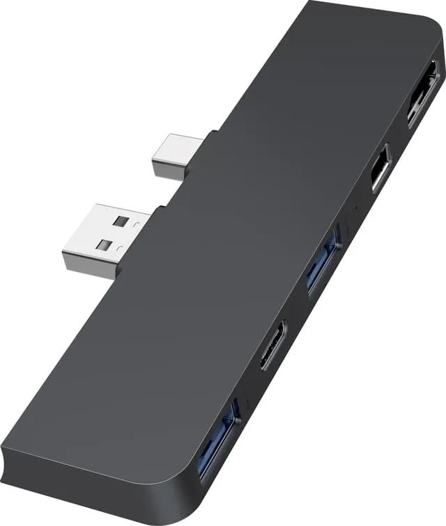 Hyperdrive 5-i-2-hubb för Surface Pro 4/5/6