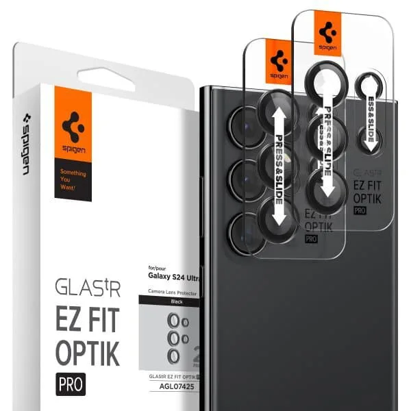 Spigen Samsung Galaxy S24 Ultra Kameralinsskydd GLAS.tR