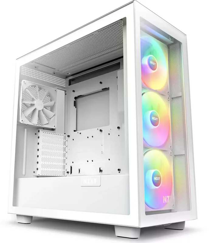 NZXT H7 Elite RGB hvid