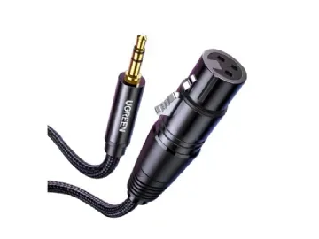 Ugreen 20763, XLR, Hunstik, 3.5mm, Hanstik