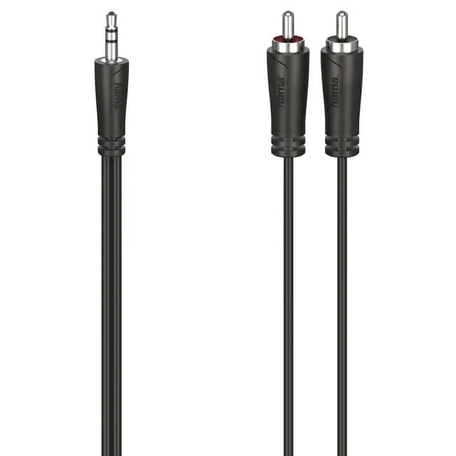 Hama 3.5mm - 2x RCA ljudadapterkabel (3 m)