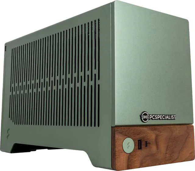 PCSpecialist Terra 100 R7-7X3D/16/1TB/4070S stationär dator gaming (Jade)