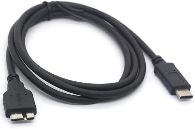 Nördic USB C till USB Micro B kabel 2m