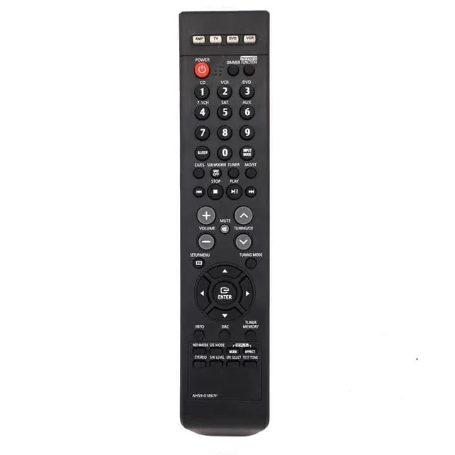 TV fjärrkontroll Ersättning för AH59-01867F Samsung AVR720 HTAS720S HTAS720ST
