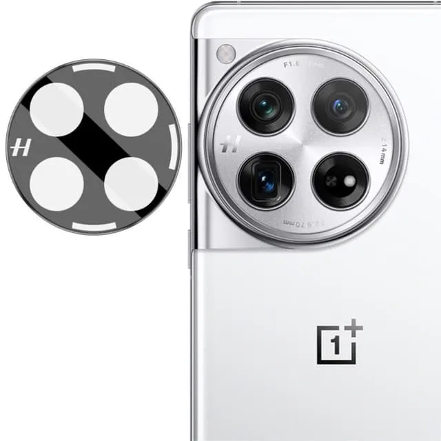SKALO OnePlus 12 5G 3D Linsskydd/Kameraskydd Härdat Glas