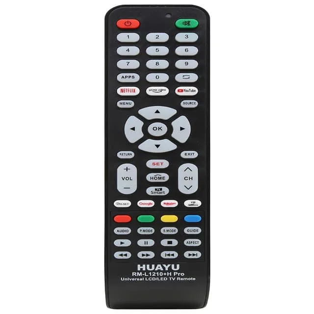 HUAYU TV fjärrkontroll Universal RM-1210+H PRO LCD LED TV