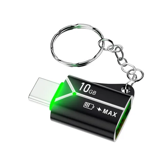NÖRDIC USB-A OTG hona till USB C hane adapter