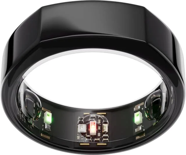 Oura Ring Gen3 Heritage smartring storlek 8 (svart)