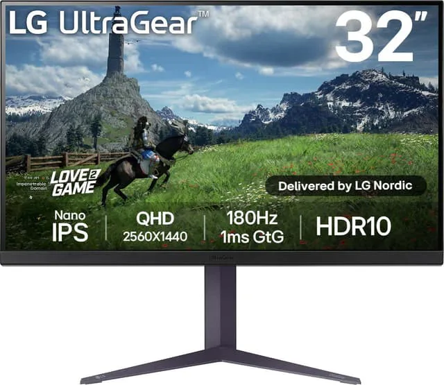 LG UltraGear 32GS85Q 31.5" bildskärm gaming