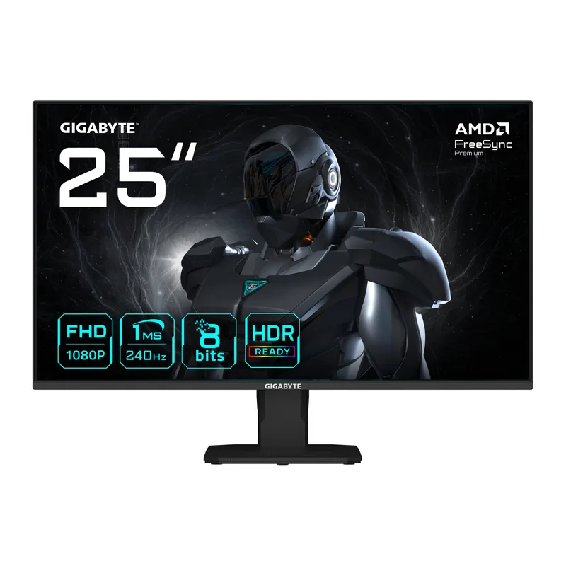 GIGABYTE GS25F2A platta pc-skärmar 62,2 cm (24.5") 1920 x 1080 pixlar Full HD LED Svart