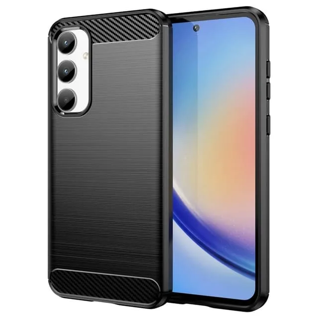 MTK Samsung Galaxy A35 Karbon fiber Texture Skal