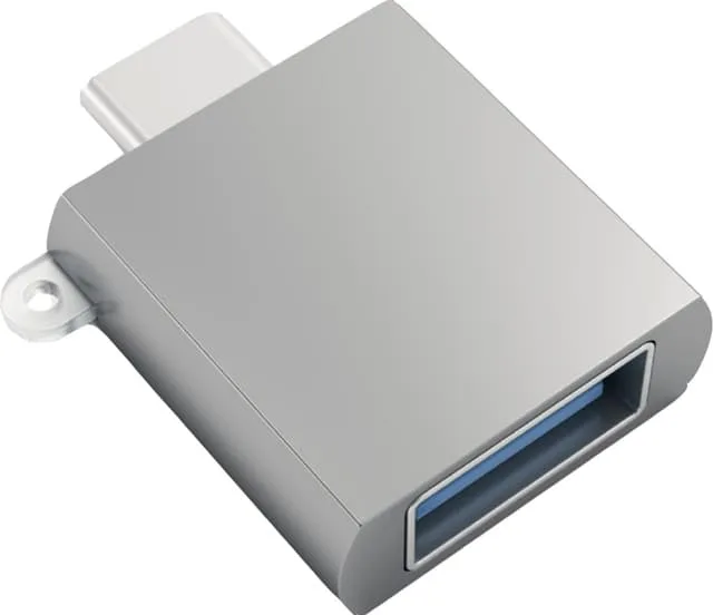 Satechi USB-A till USB-C-adapter (grå)
