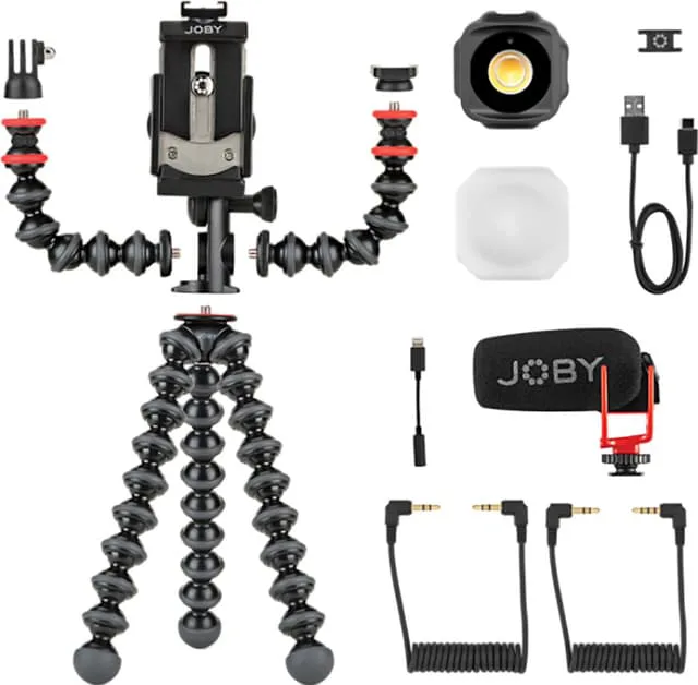 Joby GorillaPod avancerad mobil vloggningssats
