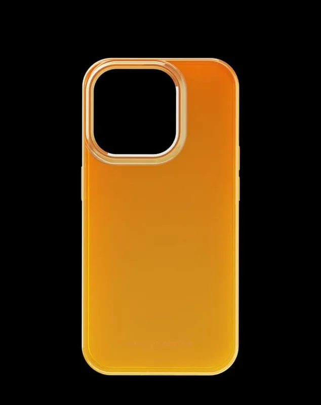 Ideal of Sweden Clear Case iPhone 15 Pro Orange