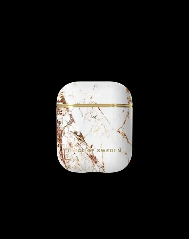 Ideal of Sweden Printed AirPods Case Carrara Gold