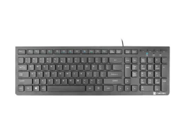 NATEC DISCUS 2 tastatur Hjemme/kontor USB QWERTY US International Sort