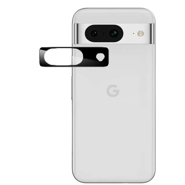 Skalo Google Pixel 8a 3D Linsskydd/Kameraskydd Härdat Glas