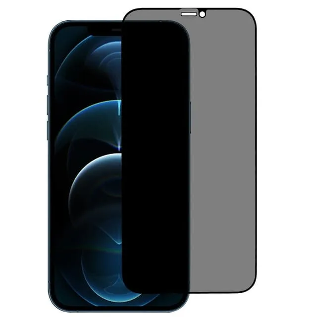 SKALO iPhone 12 Pro Max Privacy Skärmskydd Härdat Glas