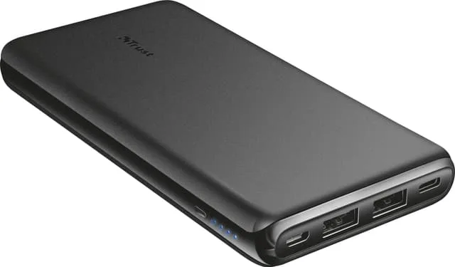 Trust Esla Thin 10,000 mAh powerbank (svartr)