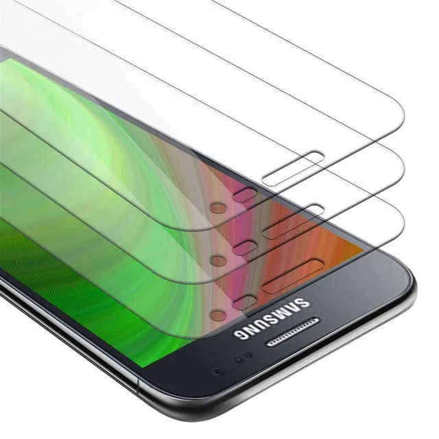 Cadorabo Samsung Galaxy J2 2015 3x Skärmskydd