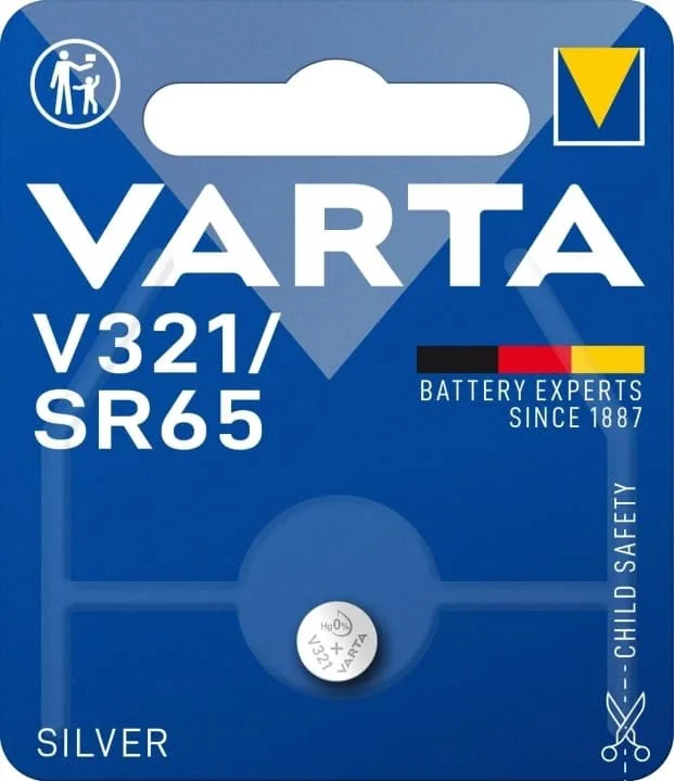 Varta V321/SR65 Silver Coin