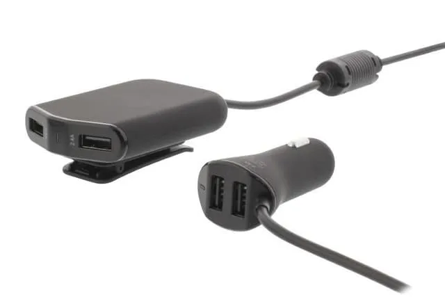 Sweex Billaddare 4-Utgångar 9.6 A USB Svart