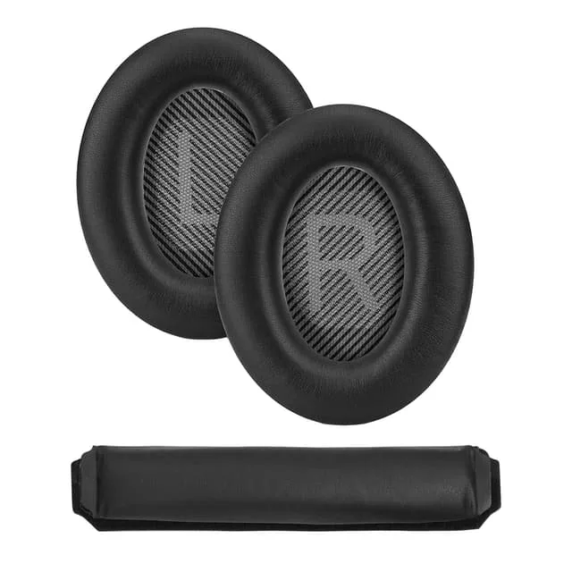 Öronkuddar och kuddar för huvudbygel Bose QC15 QC25 QC35
