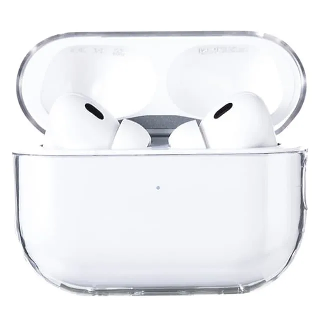 För AirPods 3 fodral Dammtätt kristallklart hårt hörlursfodral