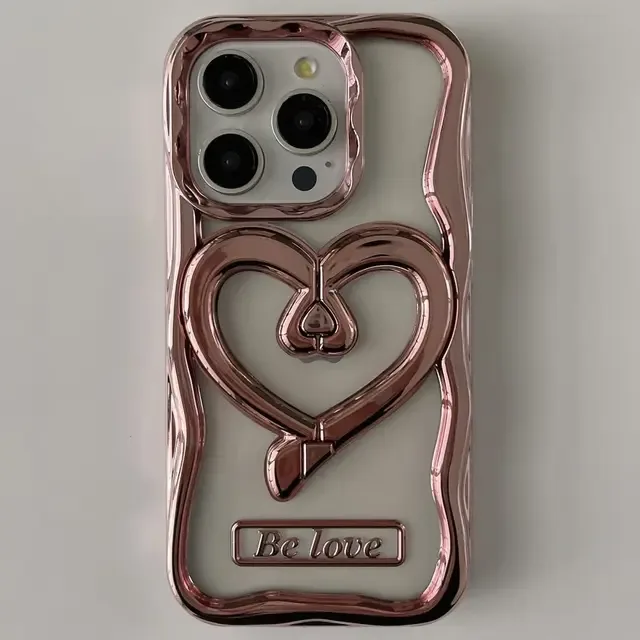 MTK För iPhone 15 Pro Fodral Love