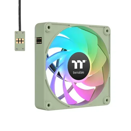 Thermaltake CT120 EX Reverse Fan Matcha Green 3 Pack ARGB Sync