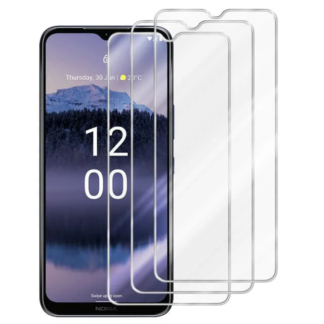 Cadorabo Nokia G11 Plus 3x Skärmskydd Skyddsglas