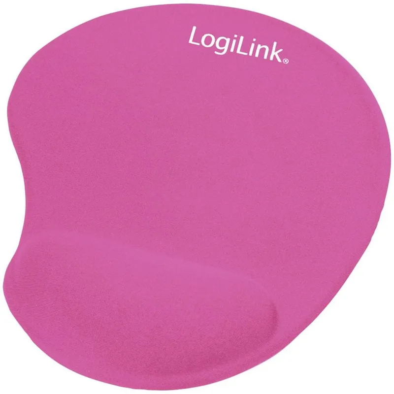 LogiLink GEL Mouse Pad, med handledstöd i silikon