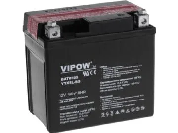 Vipow motorcykelbatteri