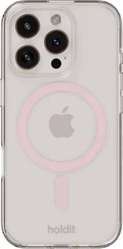 Holdit iPhone 16 Pro MagSafe fodral (vitt)
