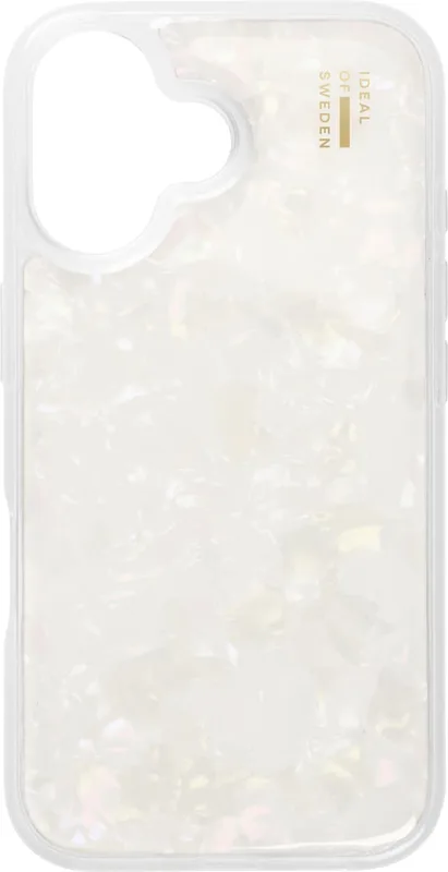 Ideal of Sweden iPhone 16 cover (pärlvitt)