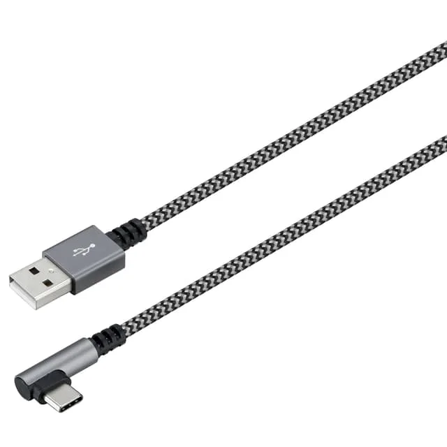 Sandstrøm vävd USB-A till USB-C kabel