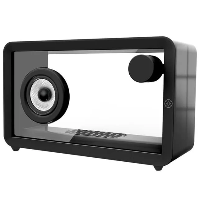 MTK M8 Transparent Bluetooth-högtalare med RGB-ljus HiFi-ljud