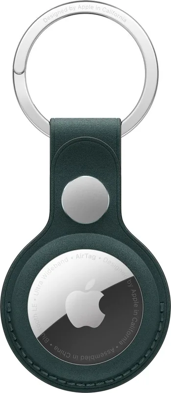 Apple FineWoven nyckelring för Apple AirTag (Dark Green)