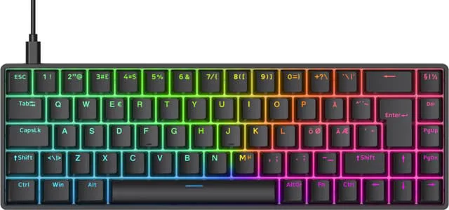 QPAD Flux 65 tangentbord gaming