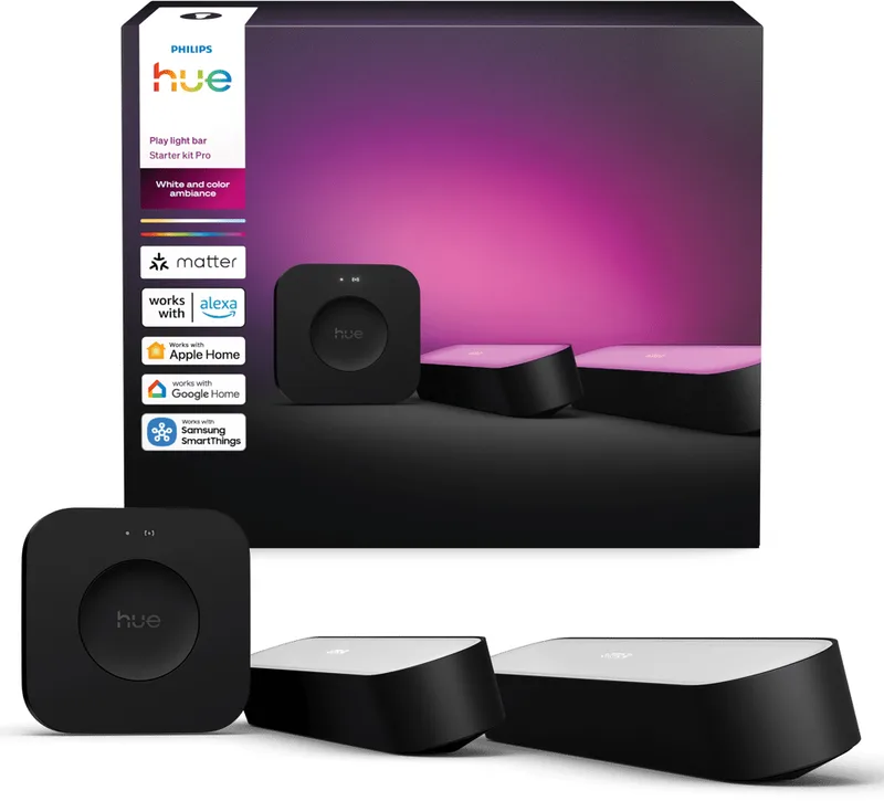 Philips Hue Play 2-pack + Bridge Pro